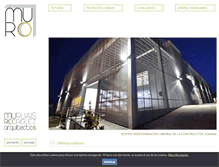 Tablet Screenshot of muroarquitectos.com